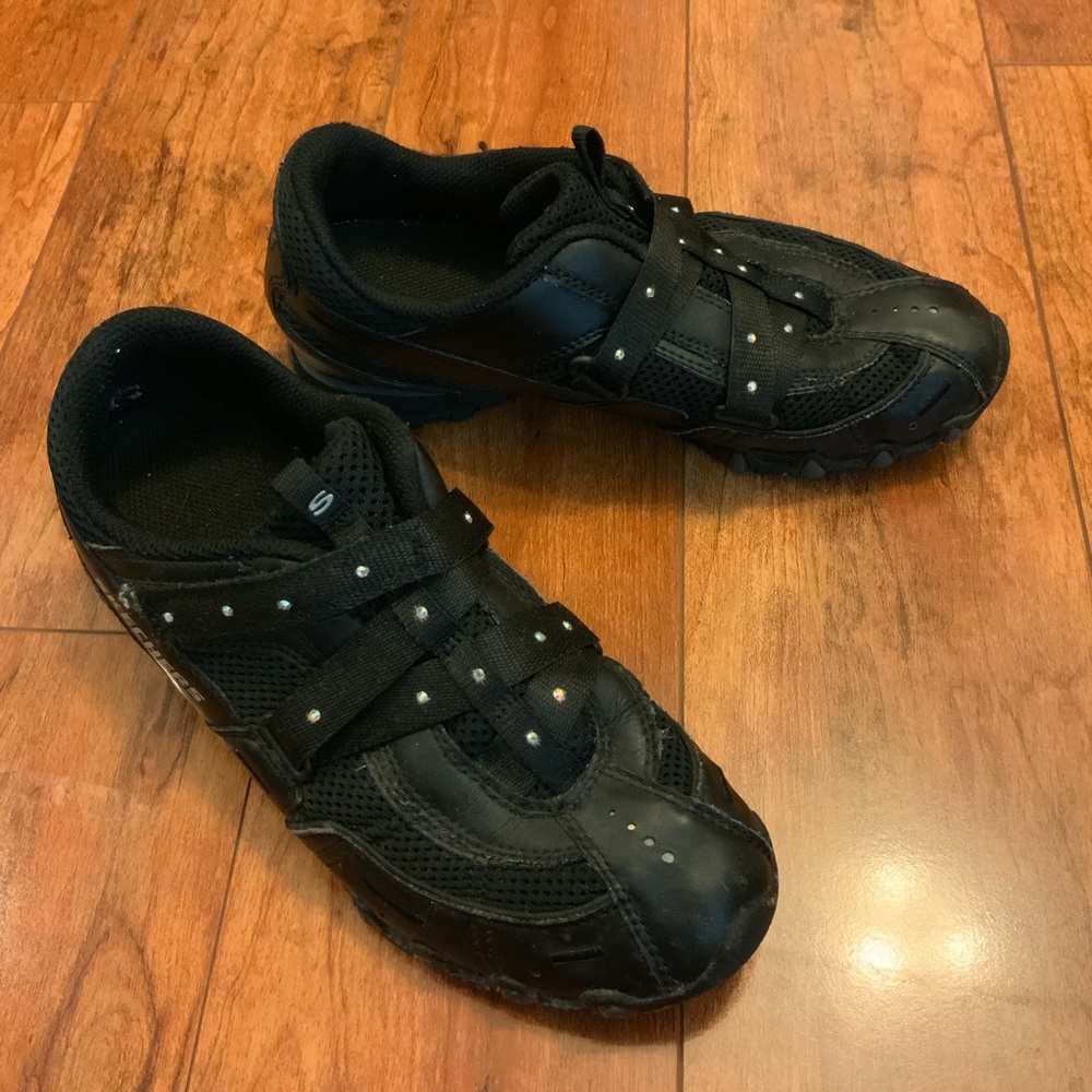 Skechers Velcro Sparkle Sneakers